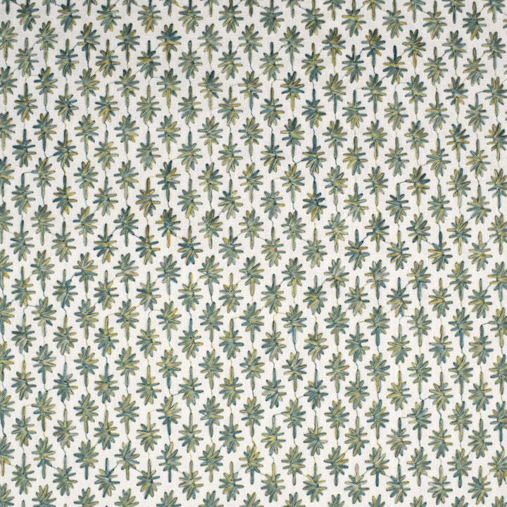 S3942 Seaglass by Greenhouse Designer Fabric S53: Meadow 50% Polyester, 50% Cotton With 100% Viscose Embroidery India 9,000 double rubs </p><p>Repeat: 1.1" H, 1.2" V 52" - Swanky Fabrics -