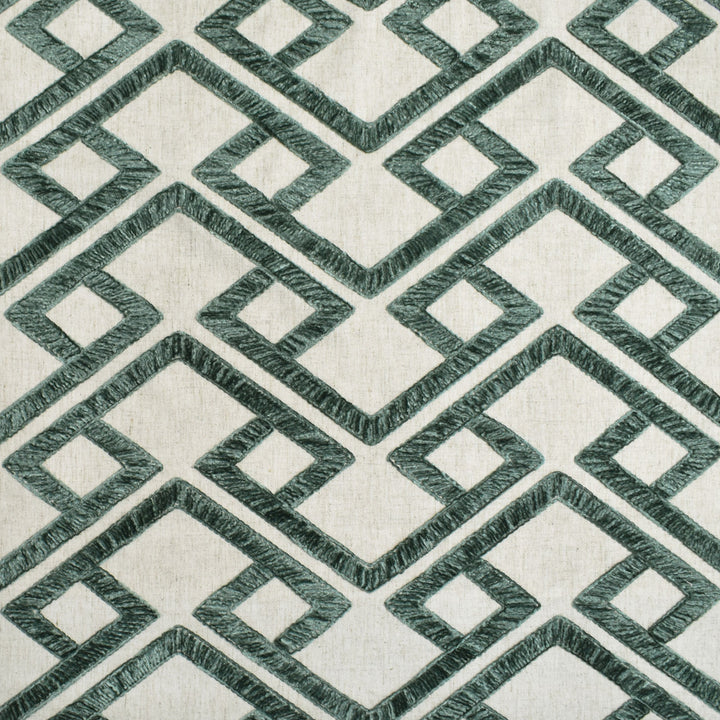 S3948 Aloe by Greenhouse Designer Fabric 68% Polyester, 21% Linen, 11% Cotton With 100% Polyester Embroidery India 9,000 double rubs </p><p>Repeat: 10.9" H, 4.1" V 54" - Swanky Fabrics -