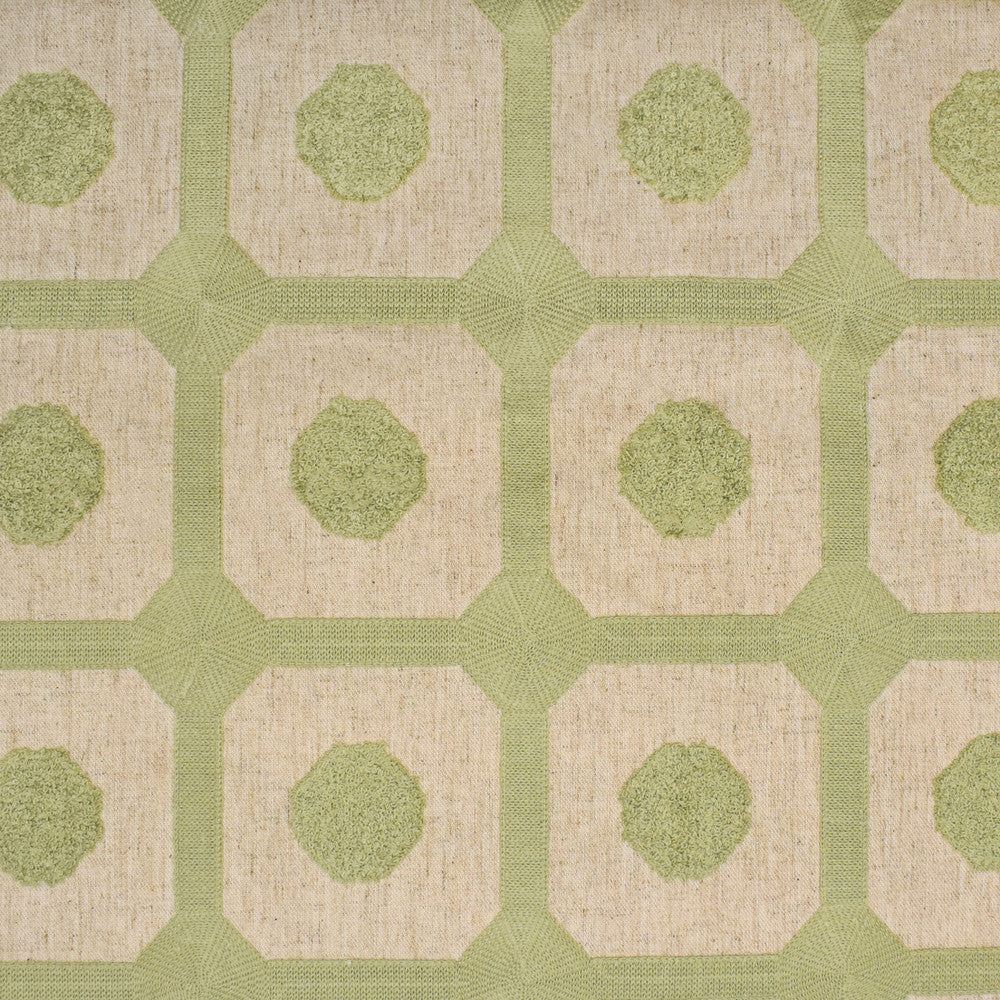 S3953 Sage by Greenhouse Designer Fabric 68% Polyester, 21% Linen, 11% Cotton With 100% Cotton Embroidery India 9,000 </p><p>Repeat: 4.5" H, 4.7" V 52" - Swanky Fabrics -