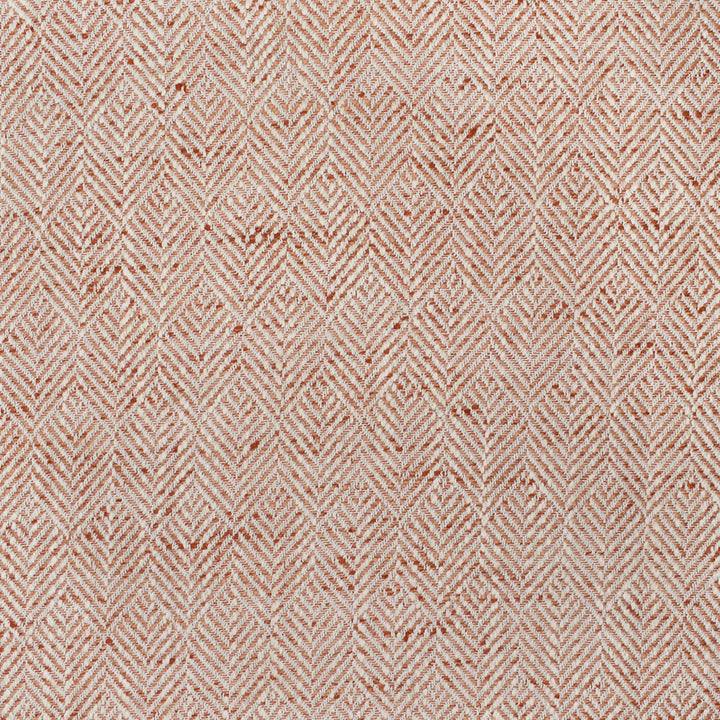 S3963 Rust by Greenhouse Designer Fabric 100% Polyester India 50,000 double rubs </p><p>Repeat: 1.33" H, 3.14" V 54" - Swanky Fabrics -