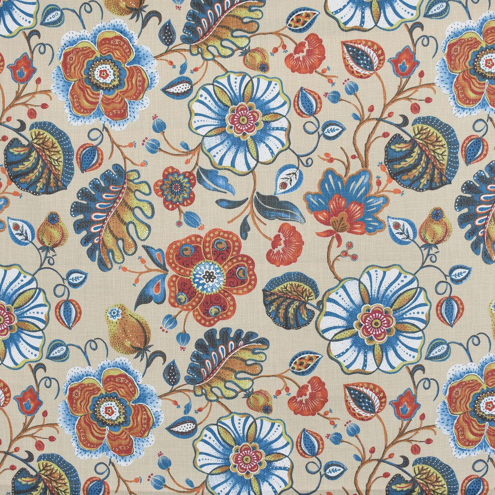 S3972 Chili by Greenhouse Designer Fabric 59% Cotton, 41% Polyester China 15,000 </p><p>Repeat: 24.5" H, 27.5" V 54" - Swanky Fabrics -