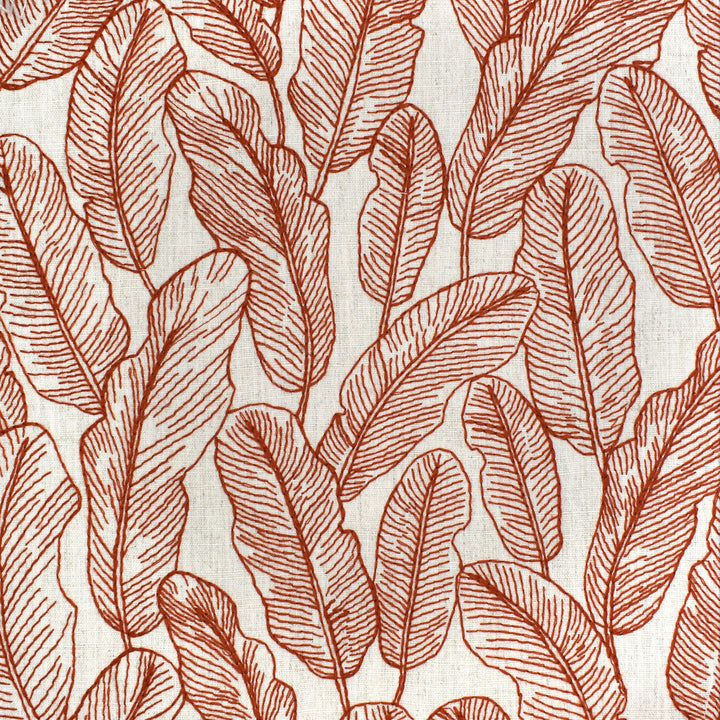 S3975 Rust by Greenhouse Designer Fabric S53: Meadow 92% Polyester, 8% Linen India 50,000 double rubs </p><p>Repeat: 17" H, 15.5" V 51" - Swanky Fabrics -