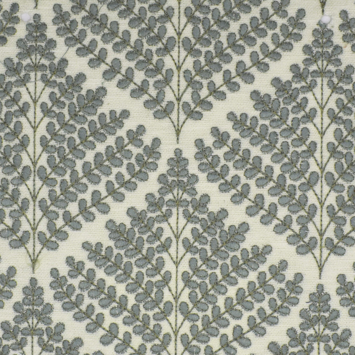 S3987 Sky by Greenhouse Designer Fabric 71% Polyester, 29% Cotton With 100% Polyester Embroidery India 9,000 </p><p>Repeat: 6.5" H, 6.4" V 52" - Swanky Fabrics -