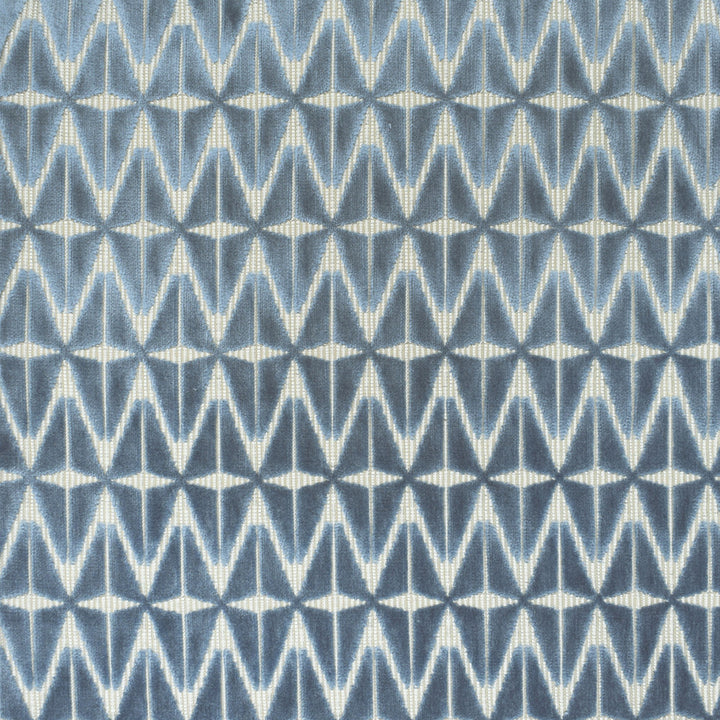 S4002 Cadet by Greenhouse Designer Fabric 54% Polyester, 46% Viscose India 50,000 double rubs </p><p>Repeat: 1.5" H, 4.75" V 54" - Swanky Fabrics -