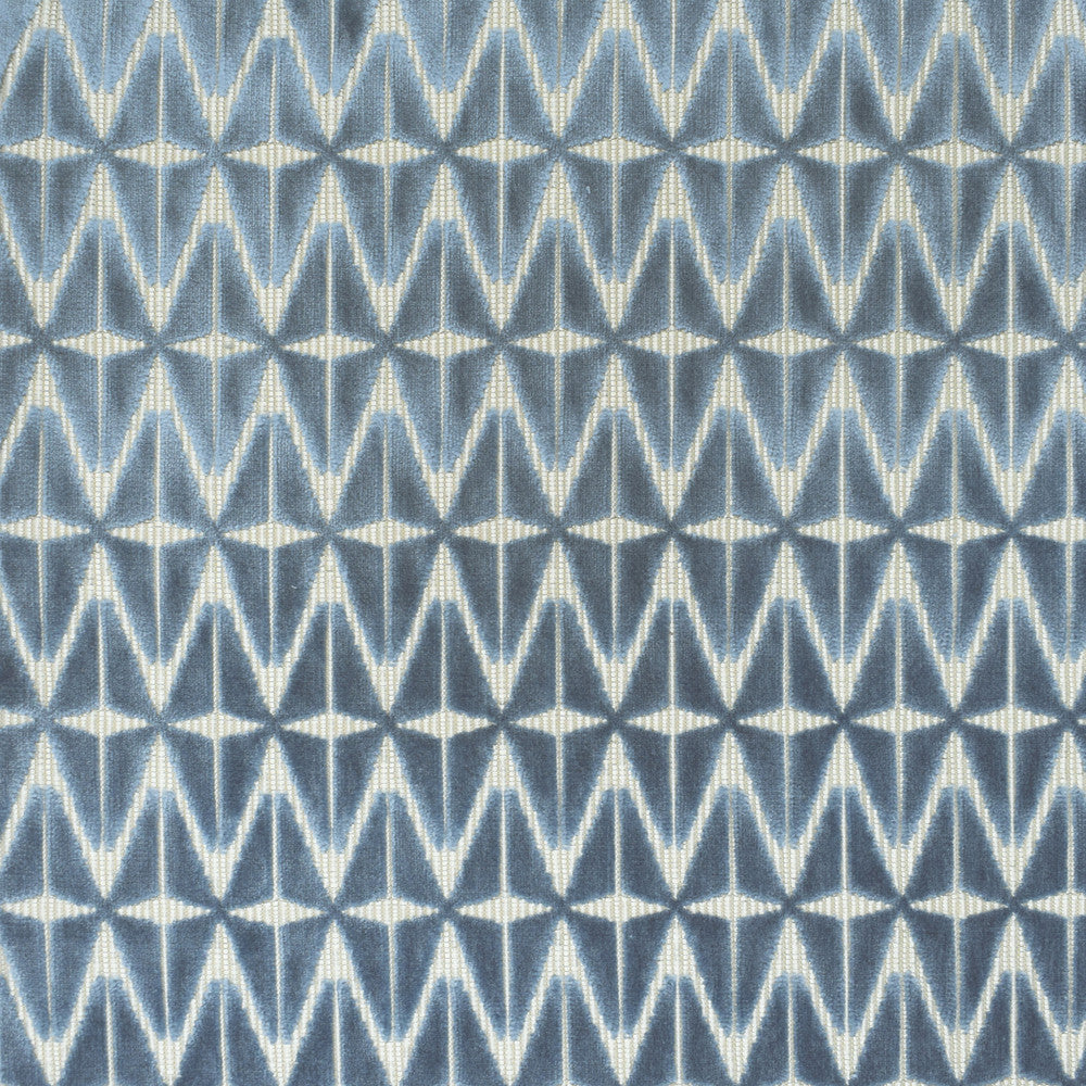 S4002 Cadet by Greenhouse Designer Fabric S54: Baltic 54% Polyester, 46% Viscose India 50,000 double rubs </p><p>Repeat: 1.5" H, 4.75" V 54" - Swanky Fabrics -