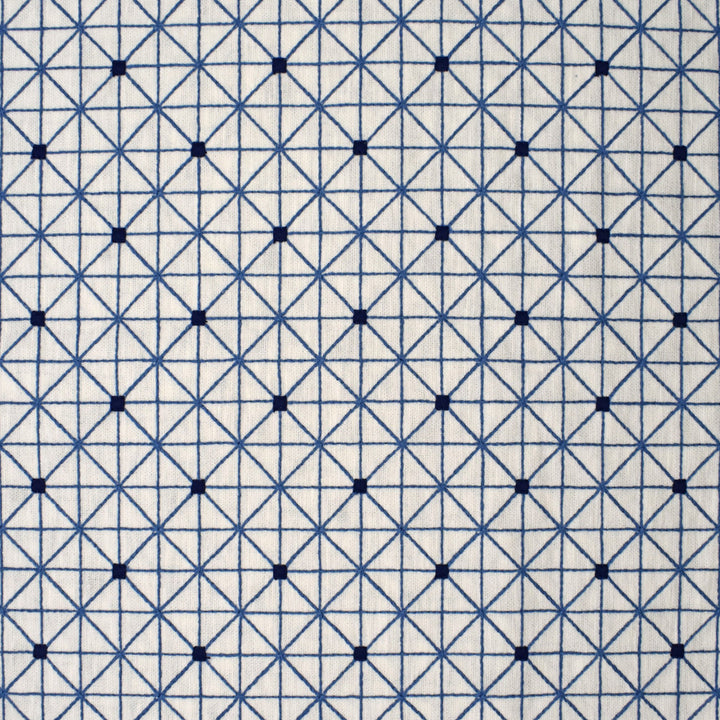 S4008 Porcelain by Greenhouse Designer Fabric 71% Polyester, 29% Cotton With 100% Viscose Embroidery India 9,000 </p><p>Repeat: 3.25" H, 3.2" V 52" - Swanky Fabrics -