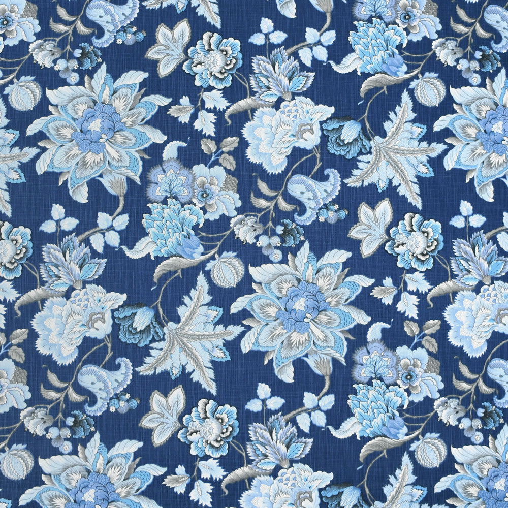 S4023 Blueberry by Greenhouse Designer Fabric 59% Cotton, 41% Polyester China 15,000 double rubs </p><p>Repeat: 24.5" H, 27.5" V 54" - Swanky Fabrics -