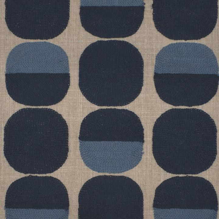 S4033 Prussian by Greenhouse Designer Fabric 52% Cotton, 48% Polyester With 100% Cotton Embroidery India 9,000 </p><p>Repeat: 10.5" H, 9.3" V 52" - Swanky Fabrics -