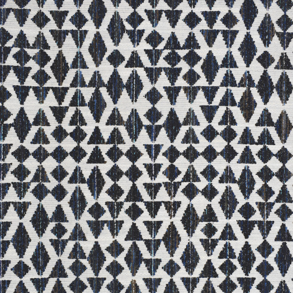 S4034 Indigo by Greenhouse Designer Fabric 100% Polyester India 30,000 double rubs </p><p>Repeat: 7" H, 6" V 54" - Swanky Fabrics -