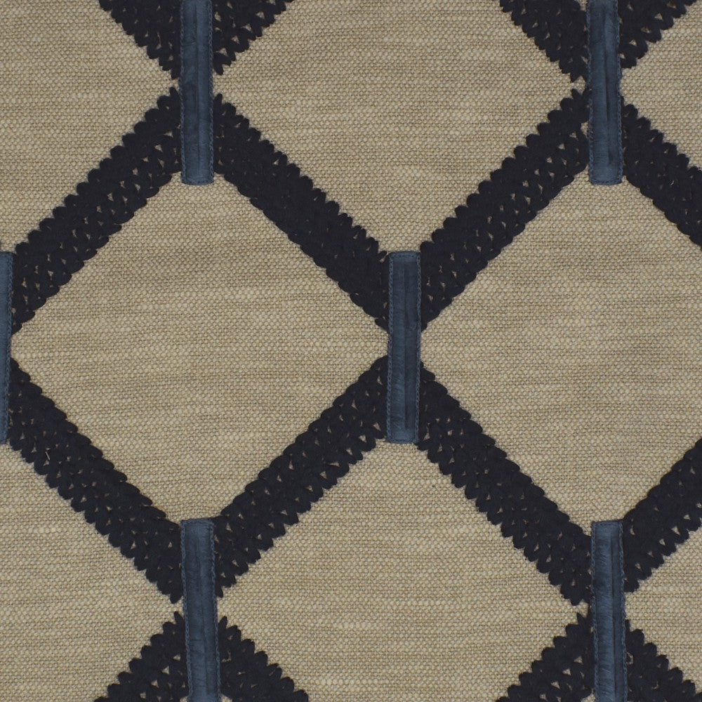 S4036 Nautical by Greenhouse Designer Fabric S54: Baltic 71% Polyester, 29% Cotton With 100% Viscose Embroidery India 9,000 double rubs </p><p>Repeat: 6.4" H, 6.4" V 52" - Swanky Fabrics -