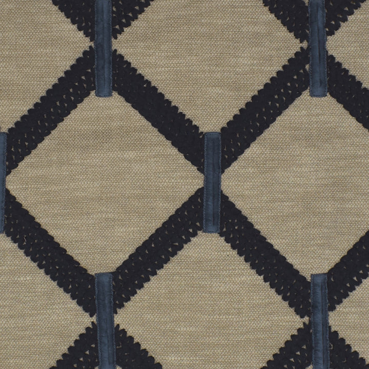 S4036 Nautical by Greenhouse Designer Fabric 71% Polyester, 29% Cotton With 100% Viscose Embroidery India 9,000 </p><p>Repeat: 6.4" H, 6.4" V 52" - Swanky Fabrics -