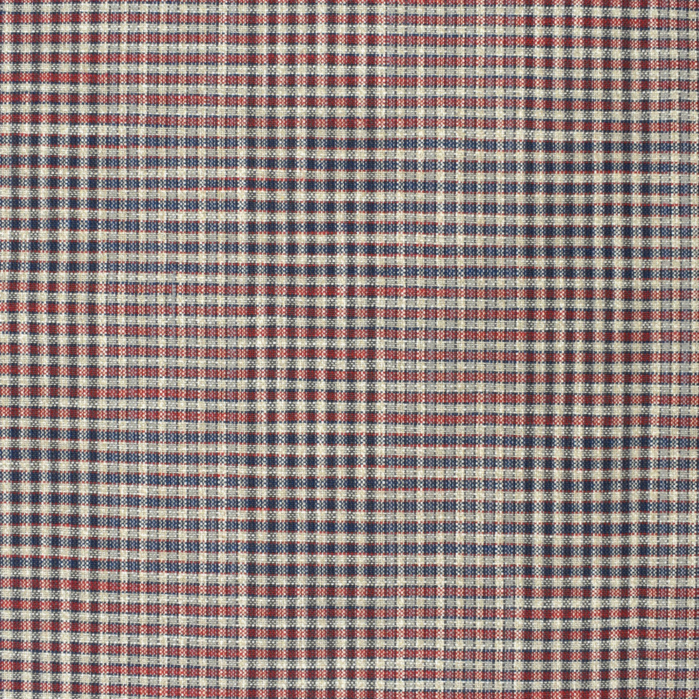 S4049 Americana by Greenhouse Designer Fabric 78% Cotton, 15% Linen, 7% Polyester India 51,000 </p><p>Repeat: 5.4" H, 4.8" V 54" - Swanky Fabrics -