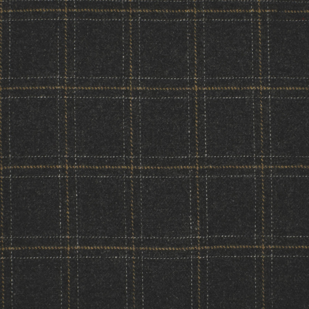 S4082 Charcoal by Greenhouse Designer Fabric 40% Wool, 35% Polyester, 15% Nylon, 10% Acrylic India 51,000 </p><p>Repeat: 3.37" H, 3.37" V 55" - Swanky Fabrics -