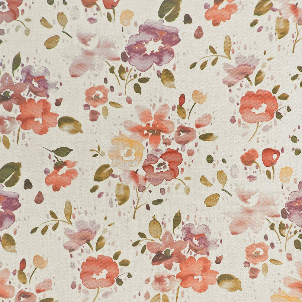 S4091 Berry by Greenhouse Designer Fabric M07: Memos by Color 95% Polyester, 5% Linen China 85,000 double rubs </p><p>Repeat: 28" H, 27.5" V 58" - Swanky Fabrics -