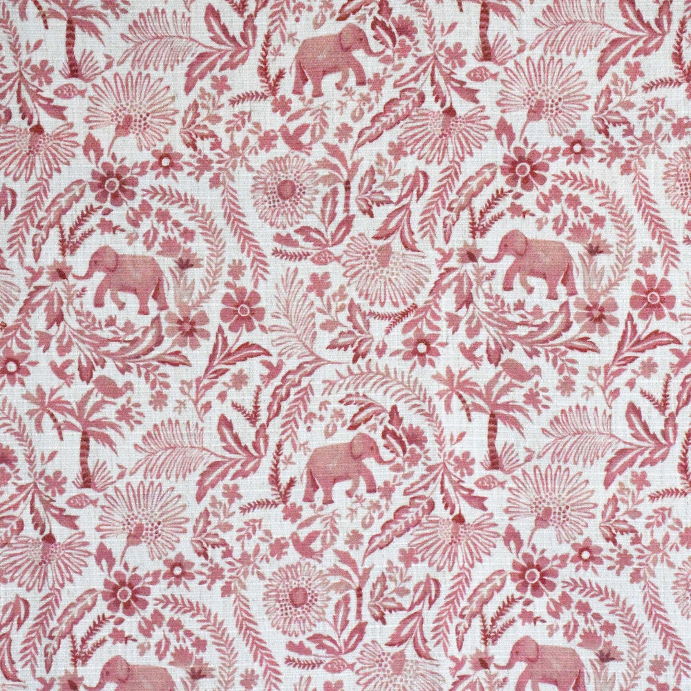 S4095 Coral by Greenhouse Designer Fabric M07: Memos by Color 91% Polyester, 9% Linen China 53,000 double rubs </p><p>Repeat: 9" H, 9" V 56" - Swanky Fabrics -