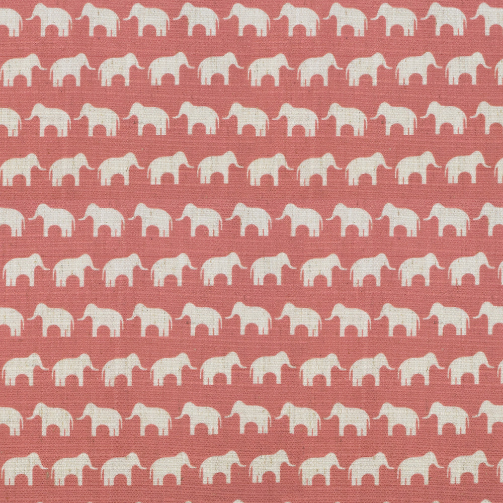 S4102 Coral by Greenhouse Designer Fabric M07: Memos by Color 91% Polyester, 9% Linen China 53,000 double rubs </p><p>Repeat: 1.2" H, 2.4" V 56" - Swanky Fabrics -