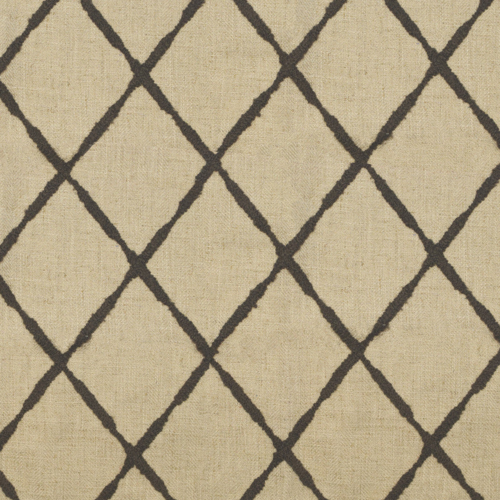 S4113 Smoke by Greenhouse Designer Fabric 80% Polyester, 15% Acrylic, 5% Linen China 20,000 </p><p>Repeat: 4.5" H, 6" V 58" - Swanky Fabrics -