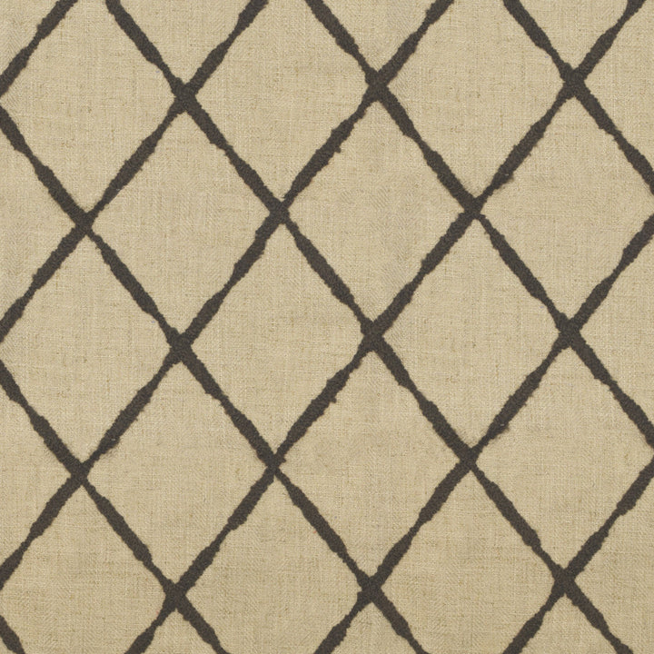 S4113 Smoke by Greenhouse Designer Fabric M12: Memos by Color 80% Polyester, 15% Acrylic, 5% Linen China 20,000 double rubs </p><p>Repeat: 4.5" H, 6" V 58" - Swanky Fabrics -