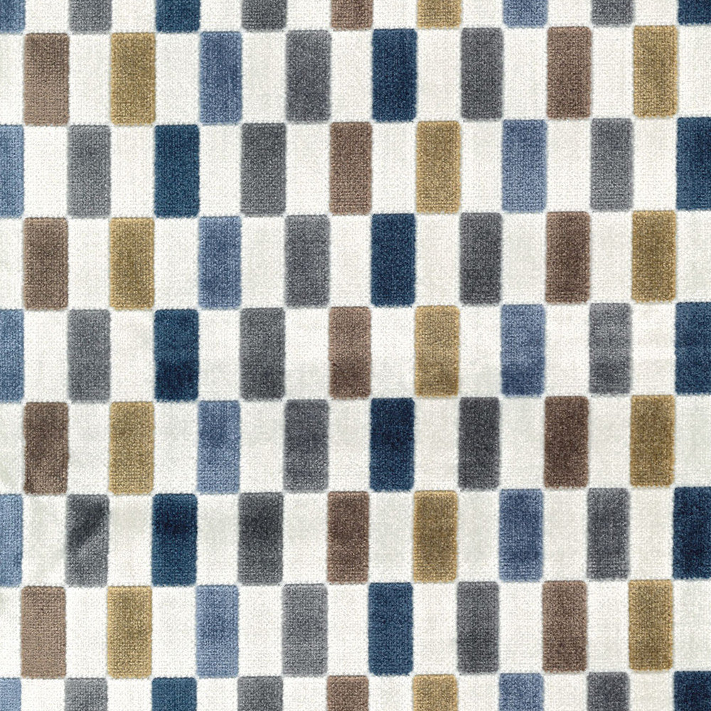 S4117 Prussian by Greenhouse Designer Fabric M07: Memos by Color 57% Rayon, 43% Polyester Indonesia 37,000 double rubs </p><p>Repeat: 7.25" H, 2.5" V 58" - Swanky Fabrics -