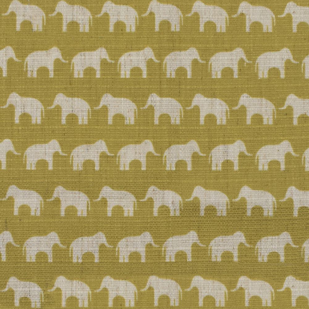S4139 Citron by Greenhouse Designer Fabric 91% Polyester, 9% Linen China 53,000 </p><p>Repeat: 1.2" H, 2.4" V 56" - Swanky Fabrics -