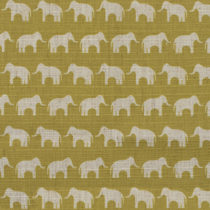 S4139 Citron by Greenhouse Designer Fabric 91% Polyester, 9% Linen China 53,000 </p><p>Repeat: 1.2" H, 2.4" V 56" - Swanky Fabrics -