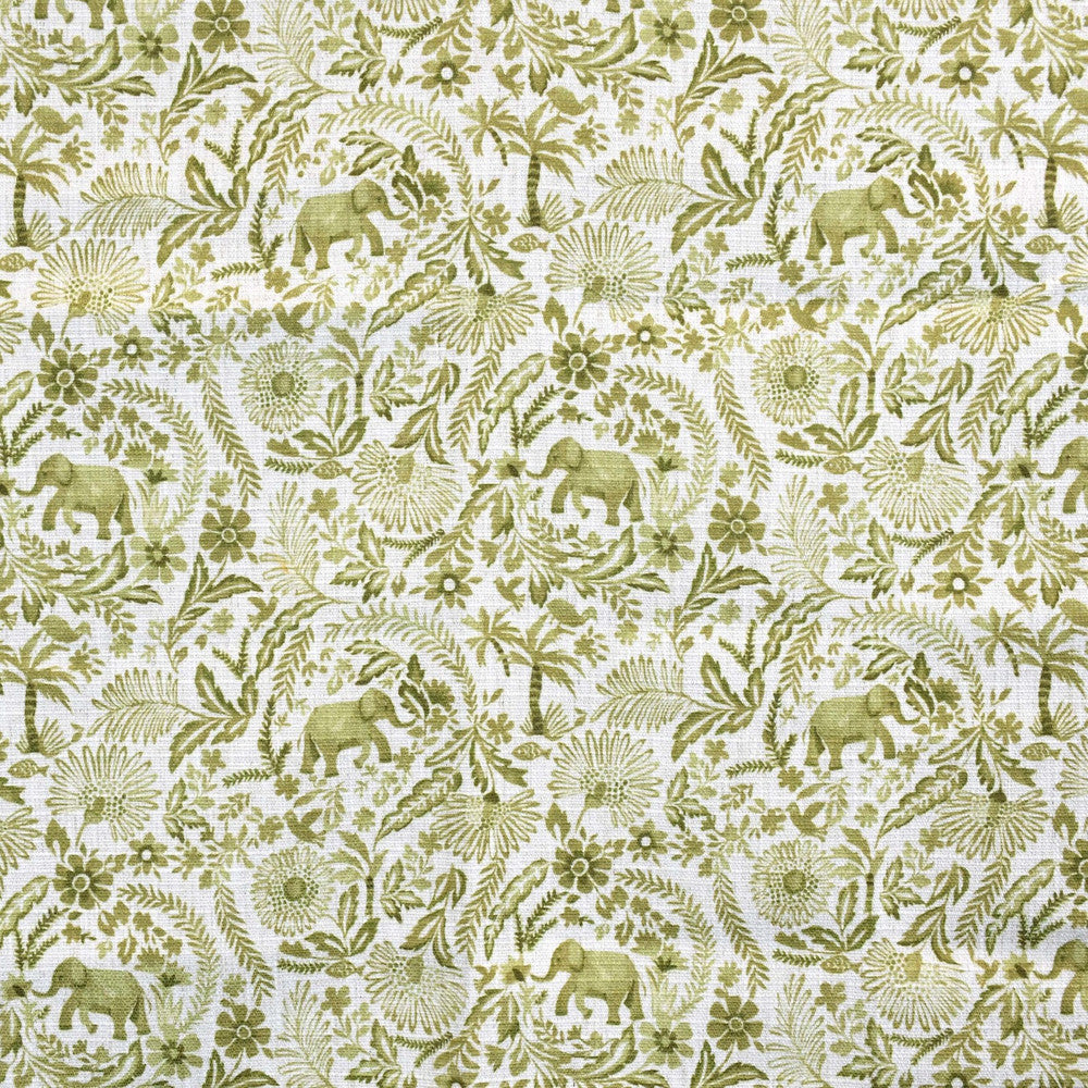 S4144 Citron by Greenhouse Designer Fabric 91% Polyester, 9% Linen China 53,000 double rubs </p><p>Repeat: 9" H, 9" V 56" - Swanky Fabrics -