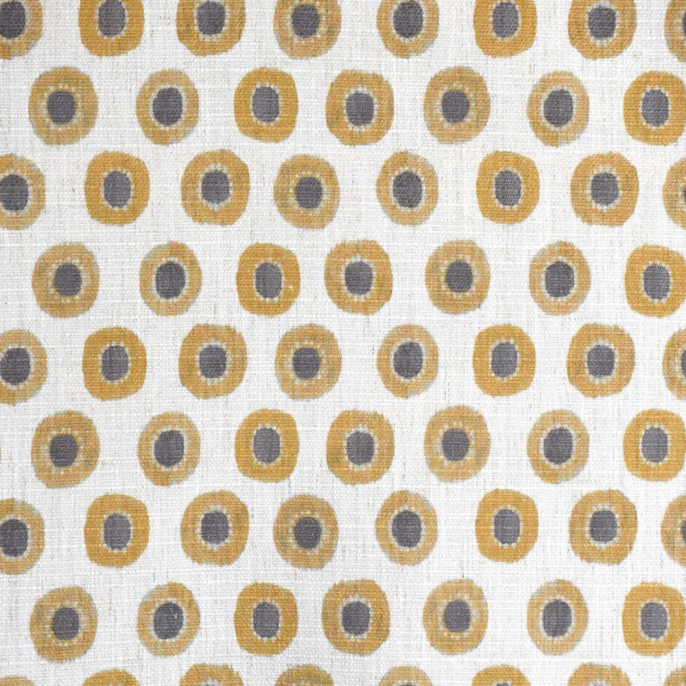 S4152 Amber by Greenhouse Designer Fabric 91% Polyester, 9% Linen China 53,000 </p><p>Repeat: 6.75" H, 6" V 56" - Swanky Fabrics -