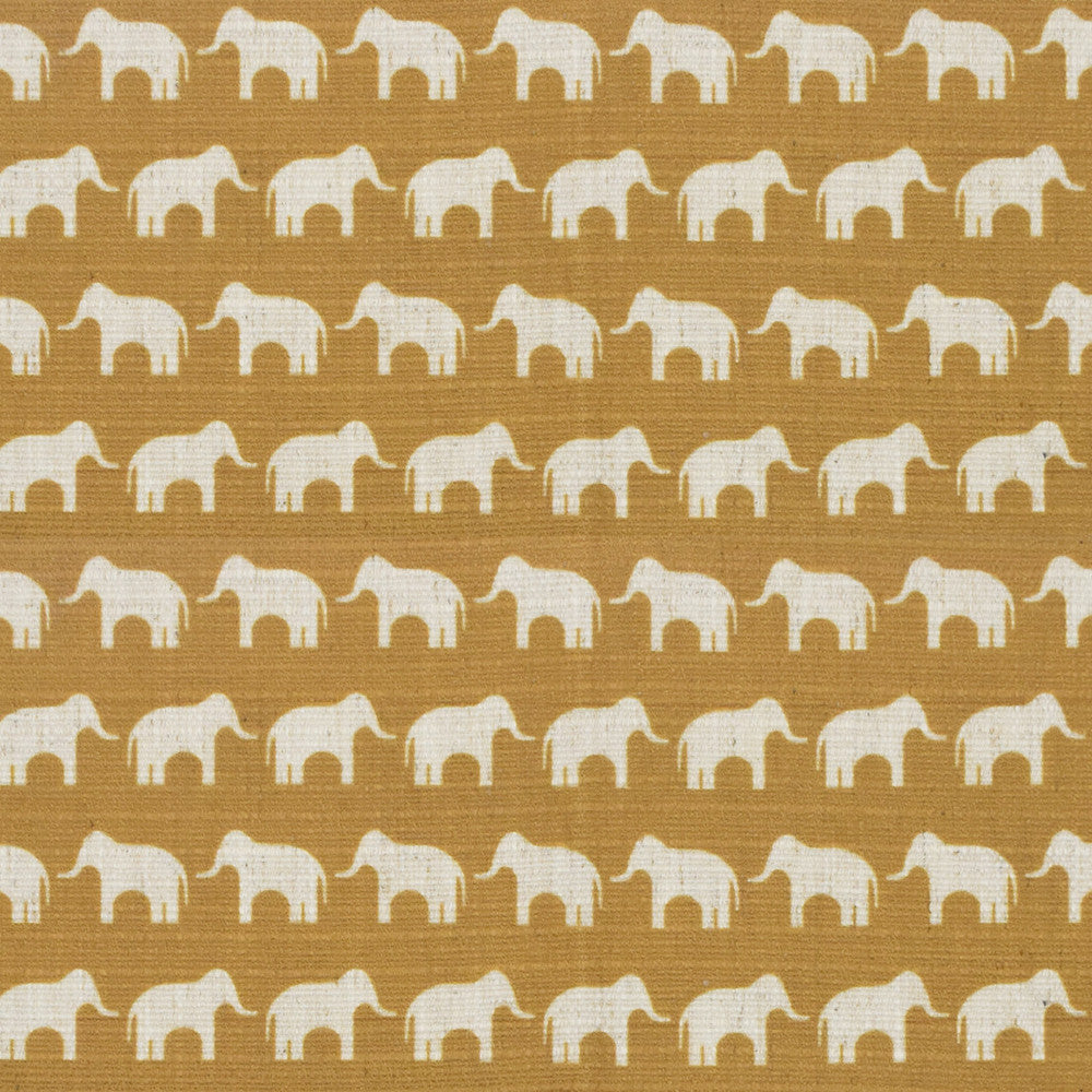 S4153 Gold by Greenhouse Designer Fabric 91% Polyester, 9% Linen China 53,000 </p><p>Repeat: 1.2" H, 2.4" V 56" - Swanky Fabrics -