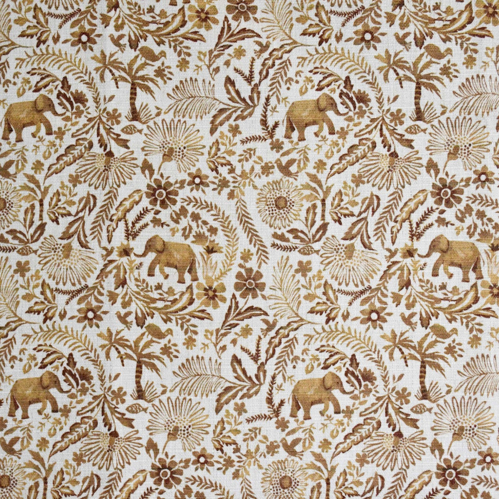 S4162 Amber by Greenhouse Designer Fabric 91% Polyester, 9% Linen China 53,000 double rubs </p><p>Repeat: 9" H, 9" V 56" - Swanky Fabrics -