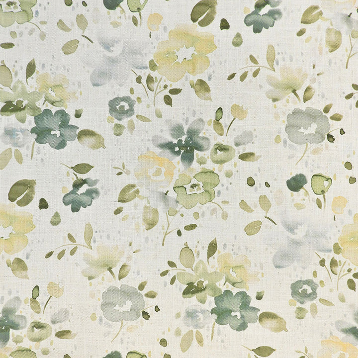 S4164 Aloe by Greenhouse Designer Fabric M07: Memos by Color 95% Polyester, 5% Linen China 85,000 double rubs </p><p>Repeat: 28" H, 27.5" V 58" - Swanky Fabrics -