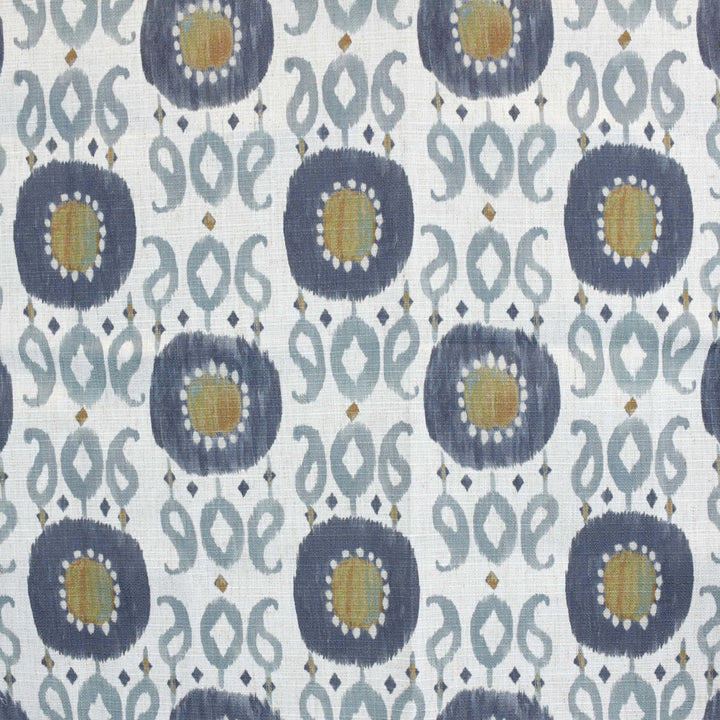 S4171 Slate by Greenhouse Designer Fabric M07: Memos by Color 91% Polyester, 9% Linen China 53,000 double rubs </p><p>Repeat: 12" H, 9" V 56" - Swanky Fabrics -