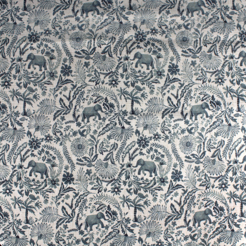 S4176 Slate by Greenhouse Designer Fabric M07: Memos by Color 91% Polyester, 9% Linen China 53,000 double rubs </p><p>Repeat: 9" H, 9" V 56" - Swanky Fabrics -