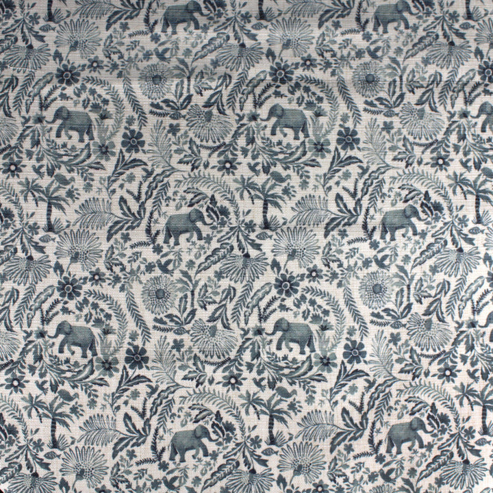 S4176 Slate by Greenhouse Designer Fabric M07: Memos by Color 91% Polyester, 9% Linen China 53,000 double rubs </p><p>Repeat: 9" H, 9" V 56" - Swanky Fabrics -