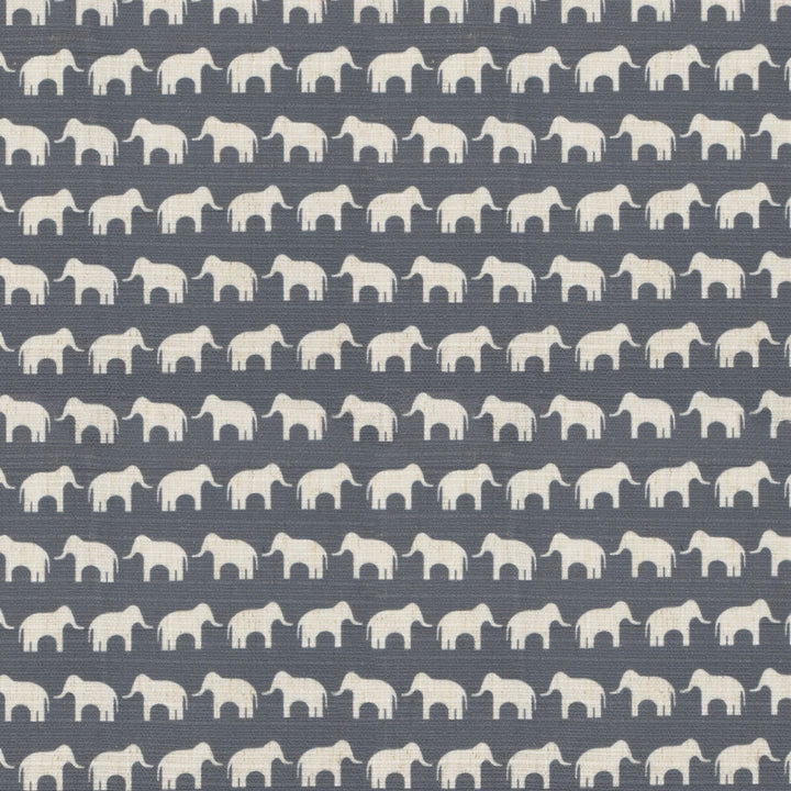S4183 Slate by Greenhouse Designer Fabric 91% Polyester, 9% Linen China 53,000 double rubs </p><p>Repeat: 1.2" H, 2.4" V 56" - Swanky Fabrics -
