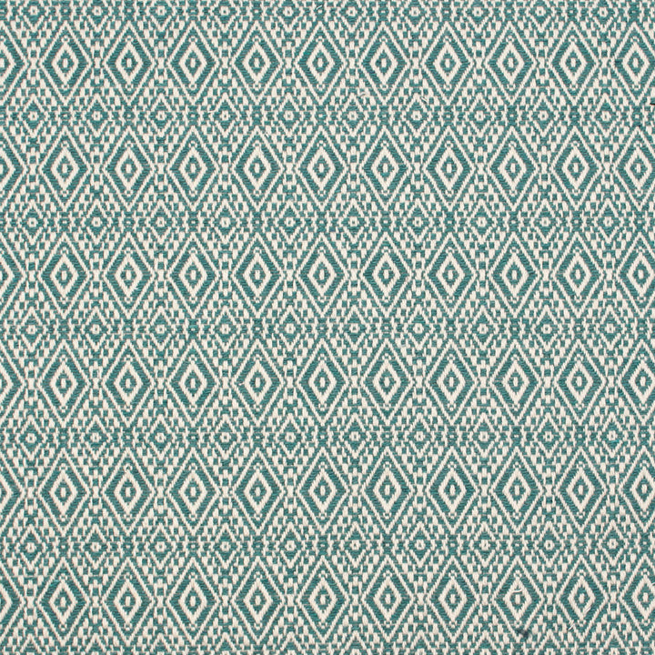S4229 Robins Egg by Greenhouse Designer Fabric 70% Cotton, 30% Polyester USA 40,000 </p><p>Repeat: 1.462" H, .0875" V 54" - Swanky Fabrics -