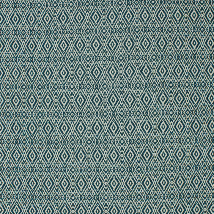 S4230 Teal by Greenhouse Designer Fabric 70% Cotton, 30% Polyester USA 40,000 </p><p>Repeat: 1.462" H, .0875" V 54" - Swanky Fabrics -