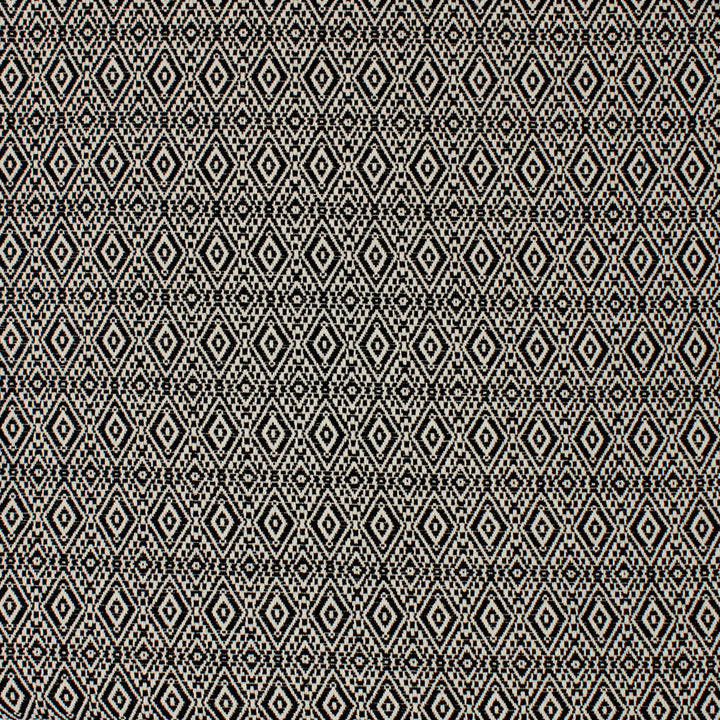 S4244 Noir by Greenhouse Designer Fabric S56: Performance Cotton 70% Cotton, 30% Polyester USA 40,000 double rubs Crypton </p><p>Repeat: 1.462" H, .0875" V 54" - Swanky Fabrics -