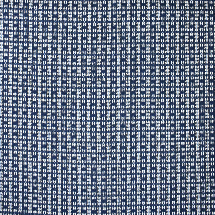 S4523 Indigo by Greenhouse Designer Fabric S63: Outdoor Performance 80.02% Polyester (Uv), 19.98% Olefin USA 63,000 double rubs </p><p>Repeat: .75" H, .625" V 56" - Swanky Fabrics -
