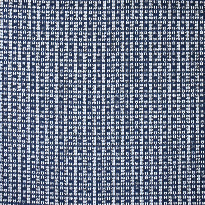 S4523 Indigo by Greenhouse Designer Fabric 80.02% Polyester (Uv), 19.98% Olefin USA 63,000 </p><p>Repeat: .75" H, .625" V 56" - Swanky Fabrics -