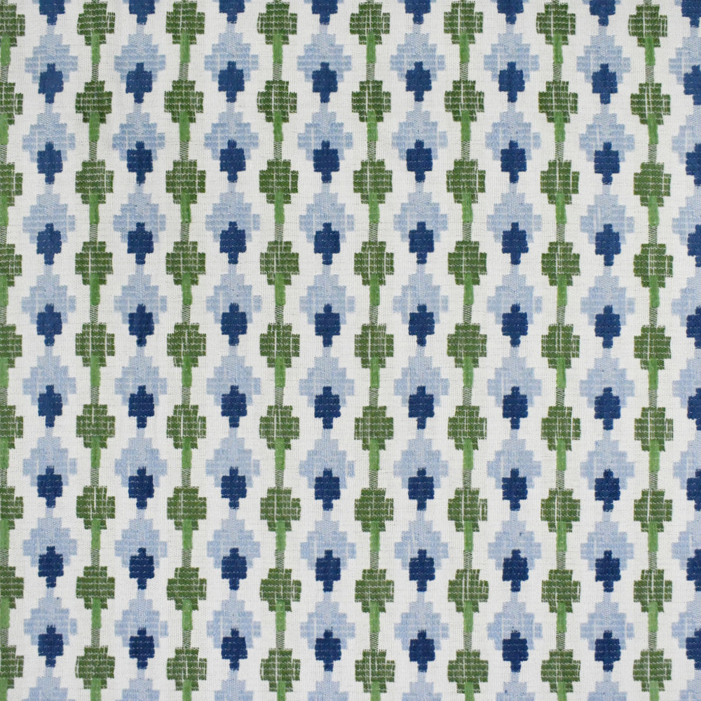 S4561 Jewels by Greenhouse Designer Fabric 100% Polyester (Uv) USA 63,000 </p><p>Repeat: 1.813" H, 2" V 57" - Swanky Fabrics -