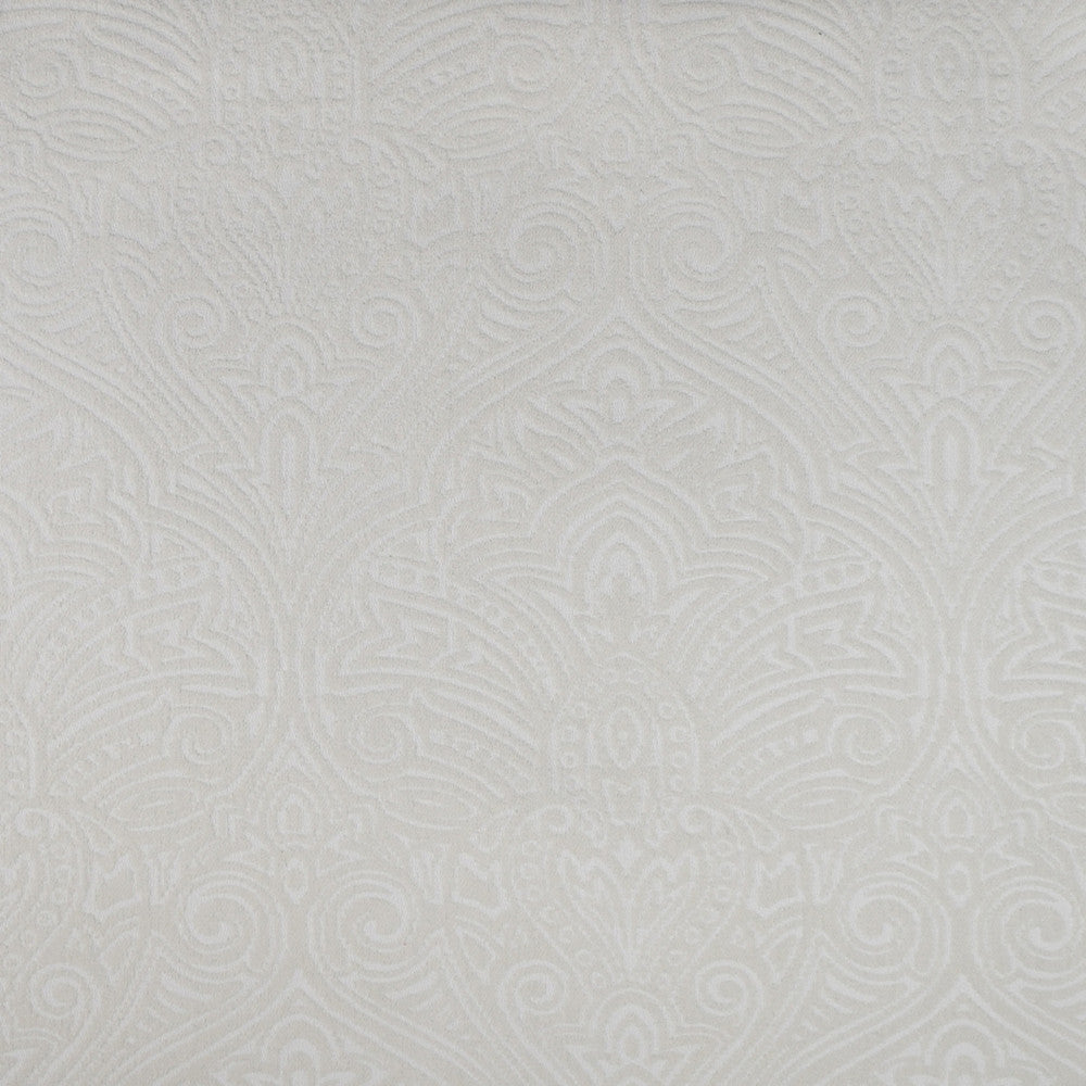 S4590 Snow by Greenhouse Designer Fabric M09: Memos by Color 100% Polyester (Uv) 1,200 Light Hours USA 63,000 double rubs </p><p>Repeat: 27.875" H, 13.5" V 55" - Swanky Fabrics -