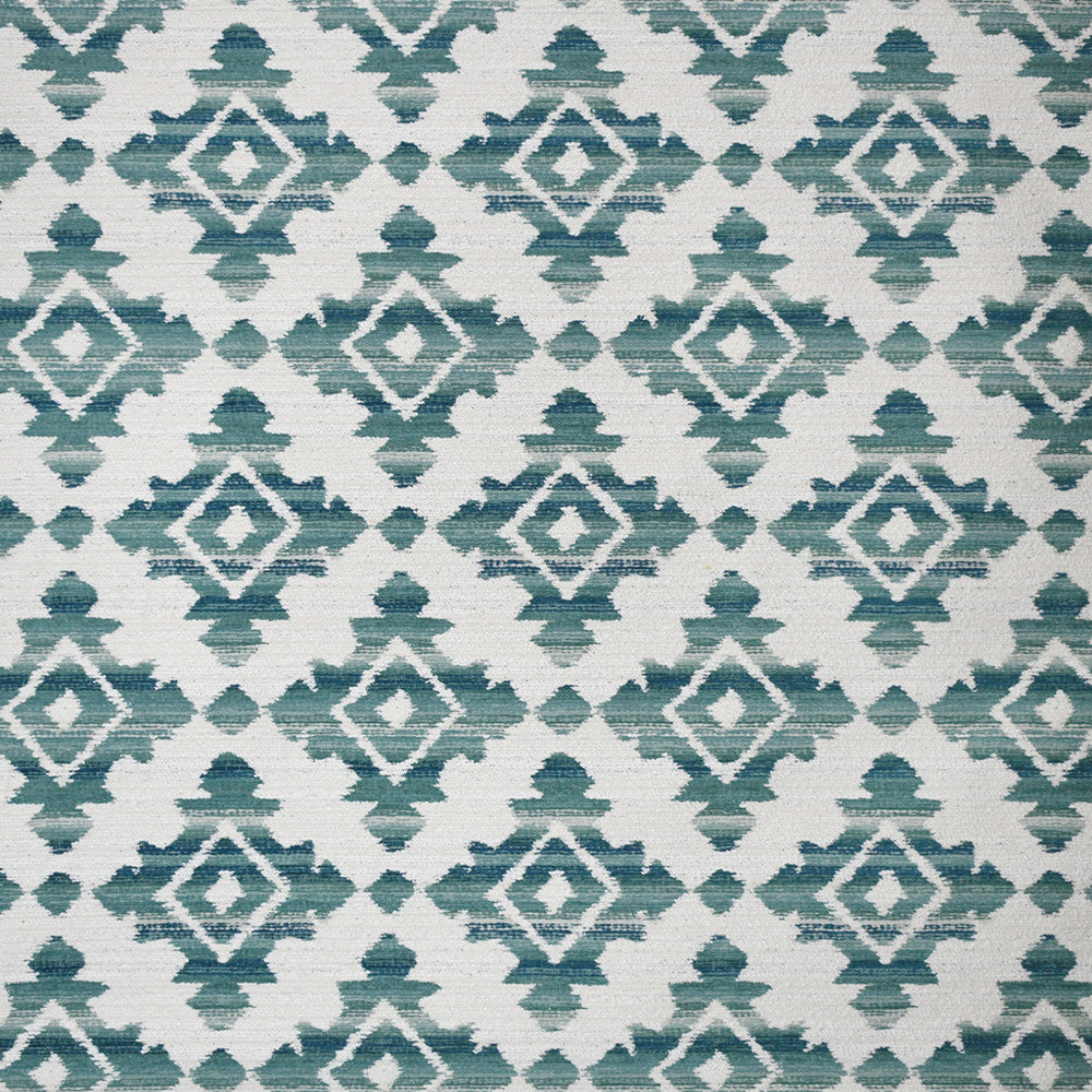 S4610 Pool by Greenhouse Designer Fabric 100% Polyester (Uv)
 1,200 Light Hours USA 63,000 </p><p>Repeat: 9.25" H, 10.25" V 55" - Swanky Fabrics -