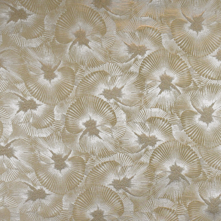 S4644 Sand by Greenhouse Designer Fabric 100% Polyester India 9,000 </p><p>Repeat: 9.3" H, 22" V 54" - Swanky Fabrics -