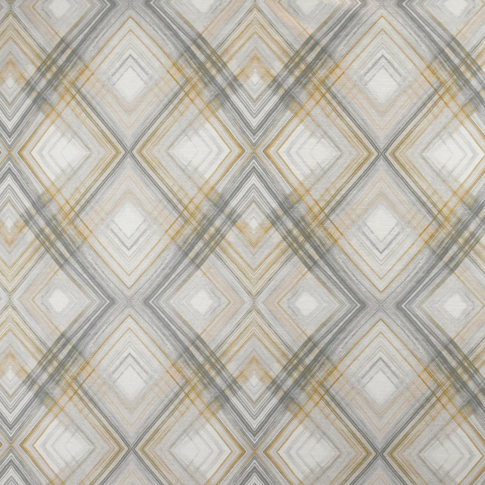 S4651 Porcini by Greenhouse Designer Fabric 100% Polyester India 45,000 </p><p>Repeat: 18" H, 21.8" V 54" - Swanky Fabrics -