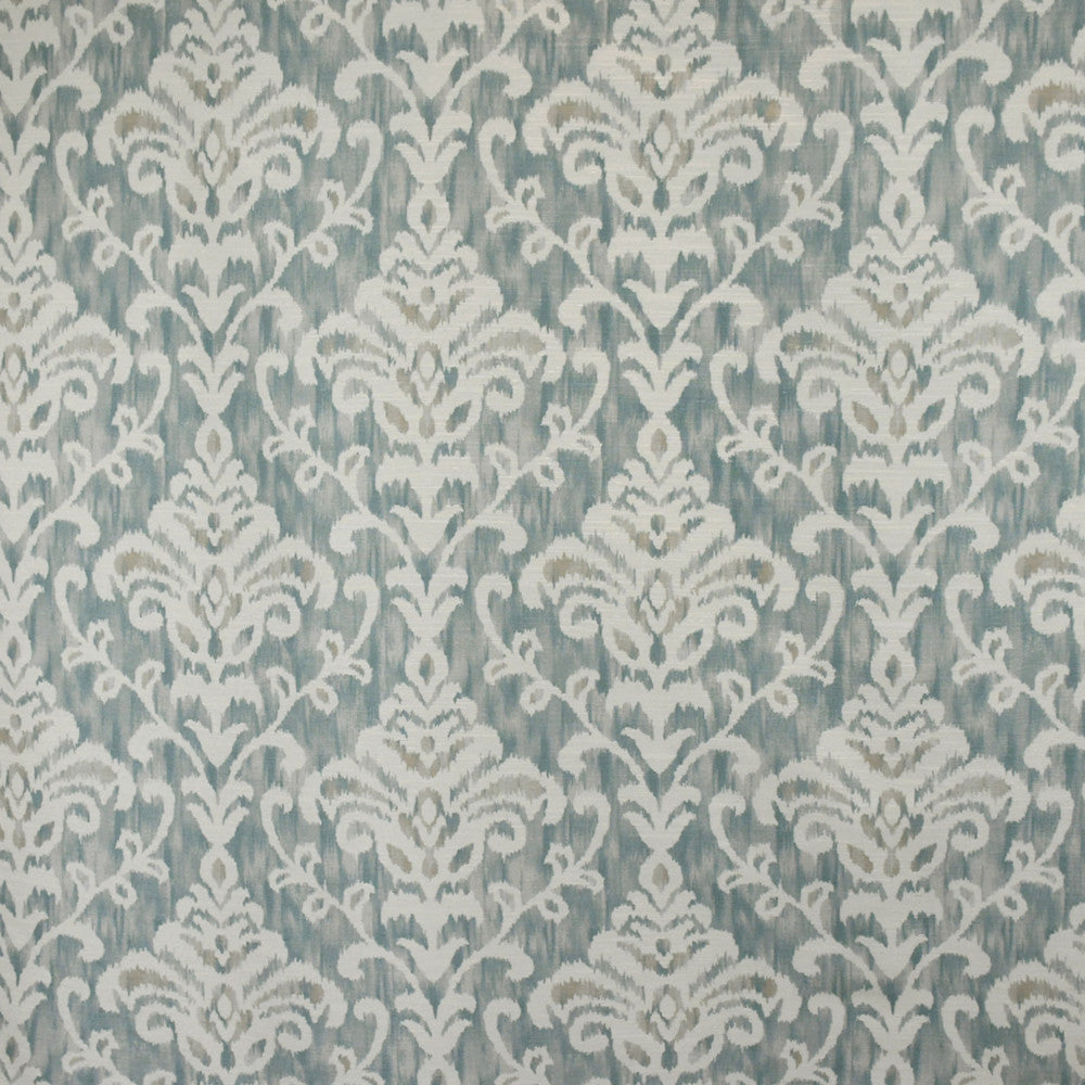 S4680 Mist by Greenhouse Designer Fabric S66: Drapery & Bedding 100% Polyester India 45,000 double rubs </p><p>Repeat: 13.6" H, 13.6" V 54" - Swanky Fabrics -