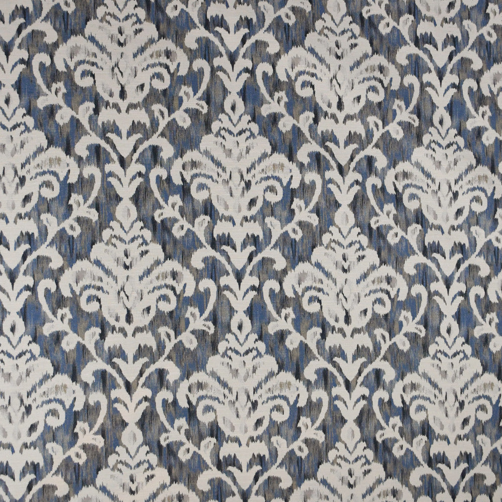 S4690 Indigo by Greenhouse Designer Fabric S66: Drapery & Bedding 100% Polyester India 45,000 double rubs </p><p>Repeat: 13.6" H, 13.6" V 54" - Swanky Fabrics -