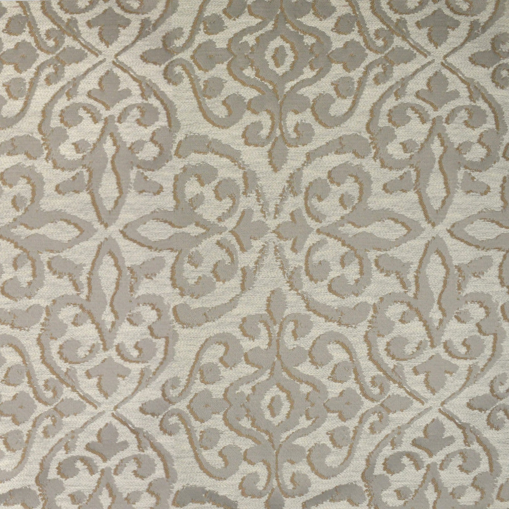 S4700 Parchment by Greenhouse Designer Fabric 78% Polyester, 22% Cotton India 15,000 </p><p>Repeat: 9.3" H, 9.4" V 54" - Swanky Fabrics -