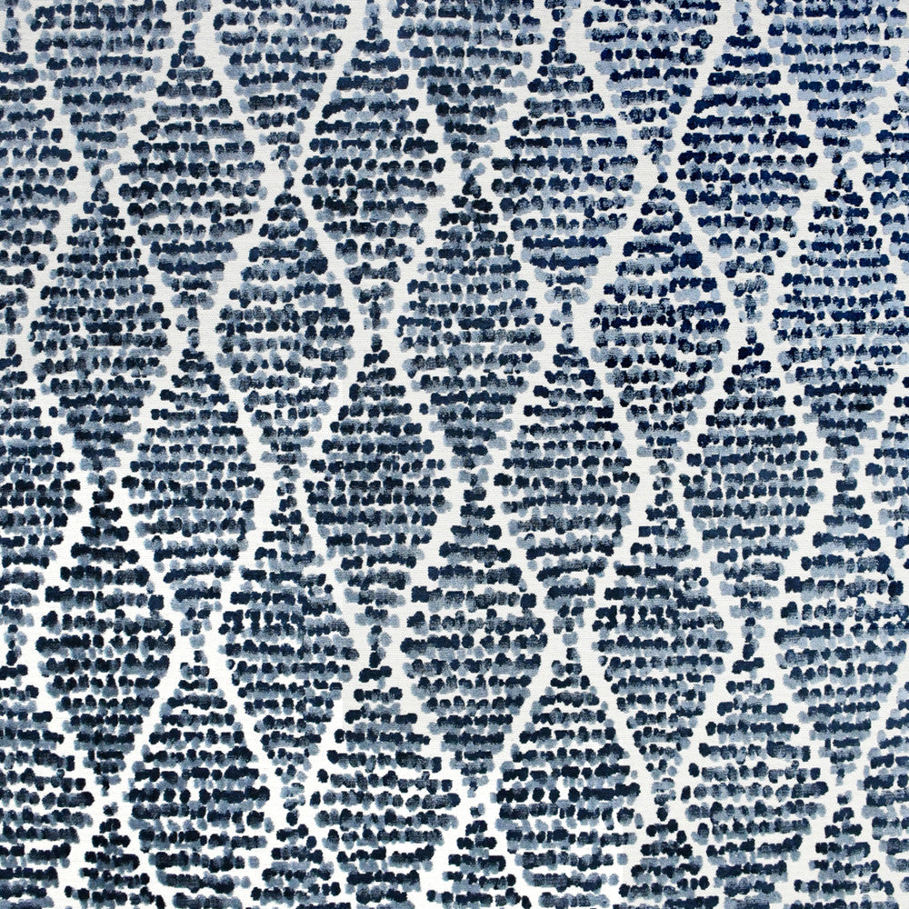S4790 Indigo by Greenhouse Designer Fabric S69: Rain 76% Rayon, 24% Polyester China 30,000 double rubs </p><p>Repeat: 13.78" H, 13.78" V 56" - Swanky Fabrics -