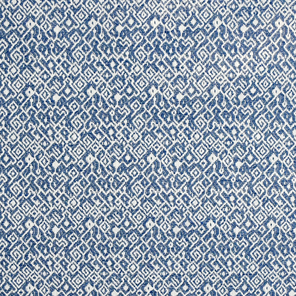 S4809 Cadet by Greenhouse Designer Fabric 61% Polyester, 39% Cotton India 100,000 </p><p>Repeat: 3.55" H, 4.05" V 54" - Swanky Fabrics -