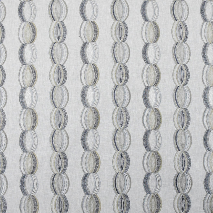 S4818 Slate by Greenhouse Designer Fabric 52% Cotton, 48% Polyester W/ 100% Polyester Embroidery India 9,000 </p><p>Repeat: 8.875" H, 6.25" V 54" - Swanky Fabrics -